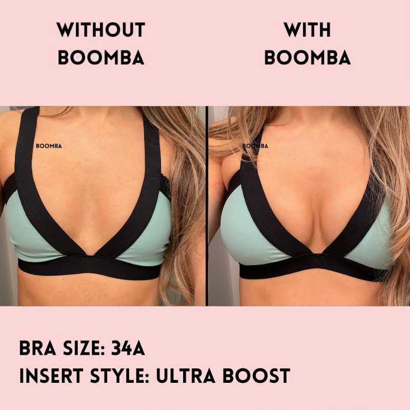  2 Pairs Boomba Bra Inserts Boomba Ultra Boost Insert