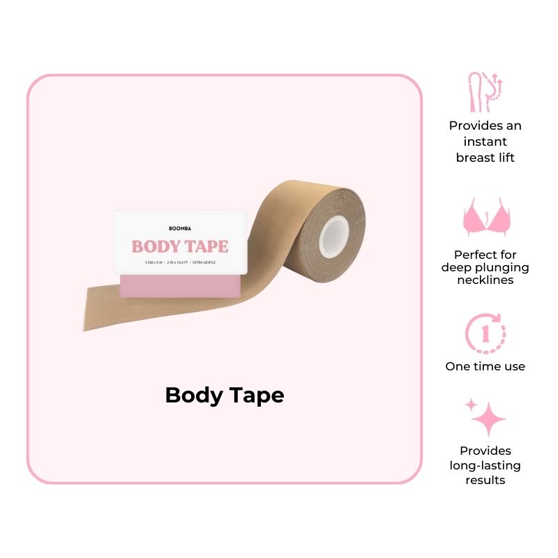 Jual Swimsuit Bra Tape/Body Tape/Boob Tape Tempel Rool Waterproof 5m X 5cm  4006