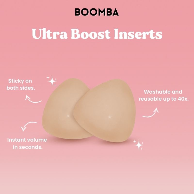 Nueboo sticky inserts are here to boost your bust in comfort this summer -  and they're reusable