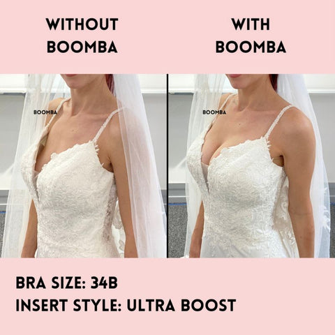 Femboy Stick Bra 36 Strapless Underwired Bra Strapless Wedding Dress Larger  Bust Bra Post Bras with Pockets 6 Nipple S Beige : : Fashion