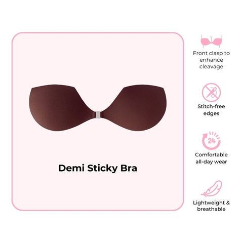 Lycra Spandex Mix New Stick On Bra, Plain at Rs 89.00/piece in
