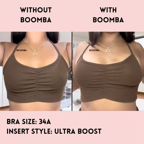boomba, Intimates & Sleepwear, Bomba Sticky Bra Inserts Add 2 Cup Sizes  Sticky On Both Sides Never Worn