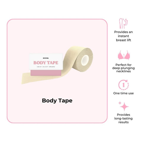 Boob Tape 2 Breast Tape for Large Breast Lift & Support, Comes in