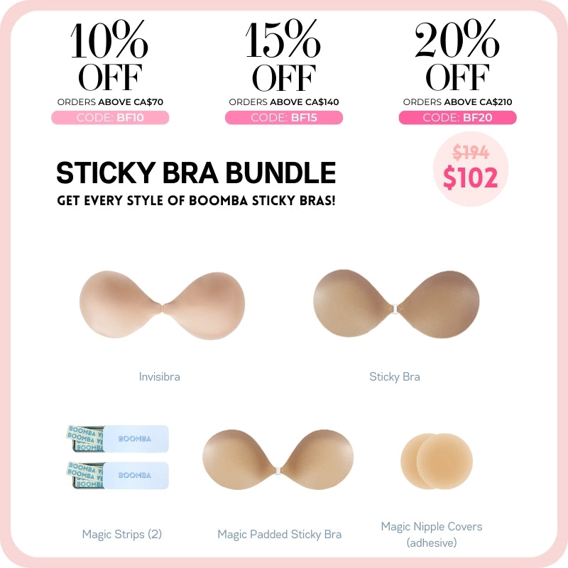 Pack Sticky Bra