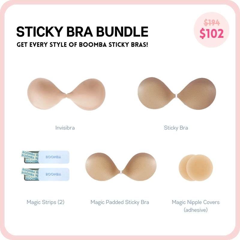 Pack Sticky Bra